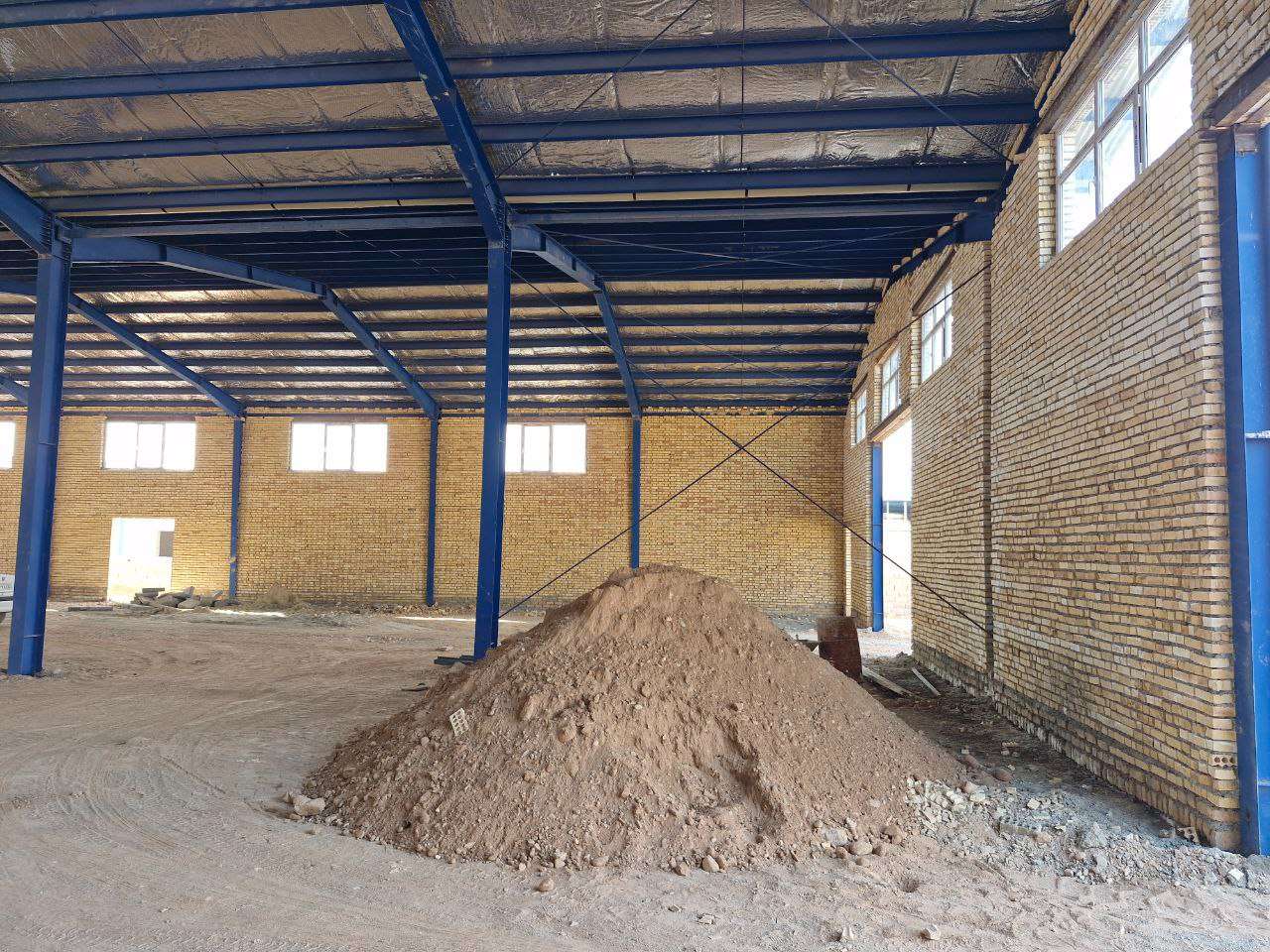 فروش سوله صنعتی نوساز با جواز جهاد کشاورزی - شهرک صنعتی خوارزمی 1300 متر _ املاک صنعت سوله