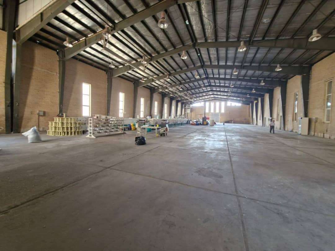 فروش کارخانه تولید سلفون و نایلون - شهرک صنعتی عباس‌آباد1400متر _ املاک صنعت سوله