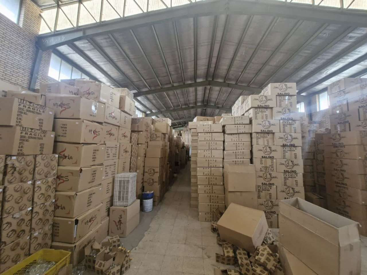 فروش سوله با زون غذایی در شهرک صنعتی عباس آباد _ املاک صنعت سوله