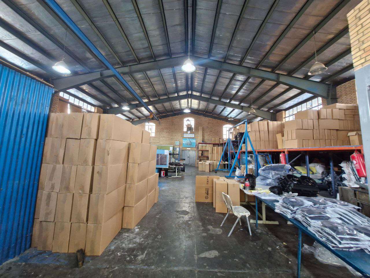 اجاره سوله در شهرک صنعتی عباس آباد _ املاک صنعت سوله