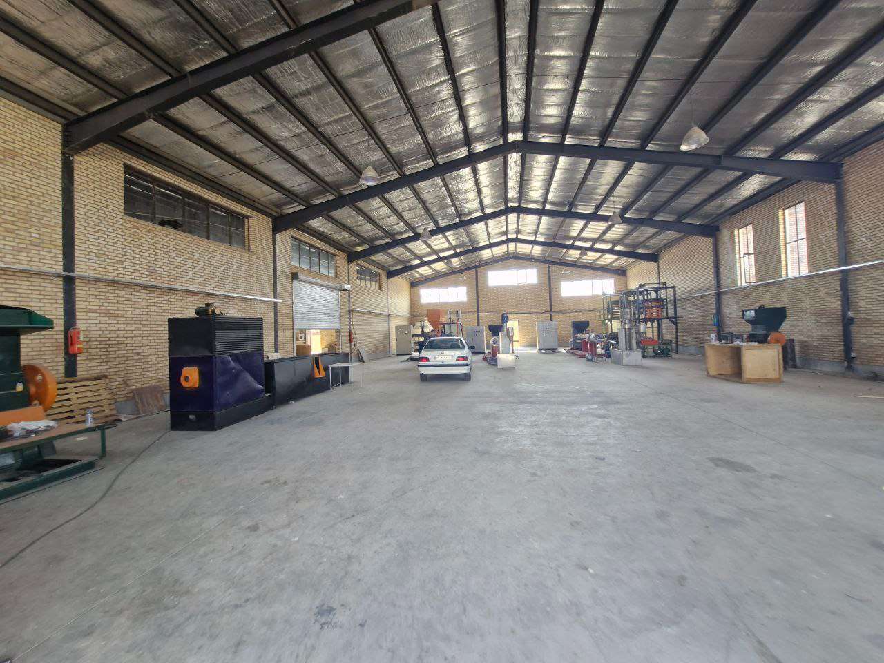 اجاره کارخانه تولید گرانول با پروانه معتبر - شهرک صنعتی خوارزمی 2000 متر _ املاک صنعت سوله