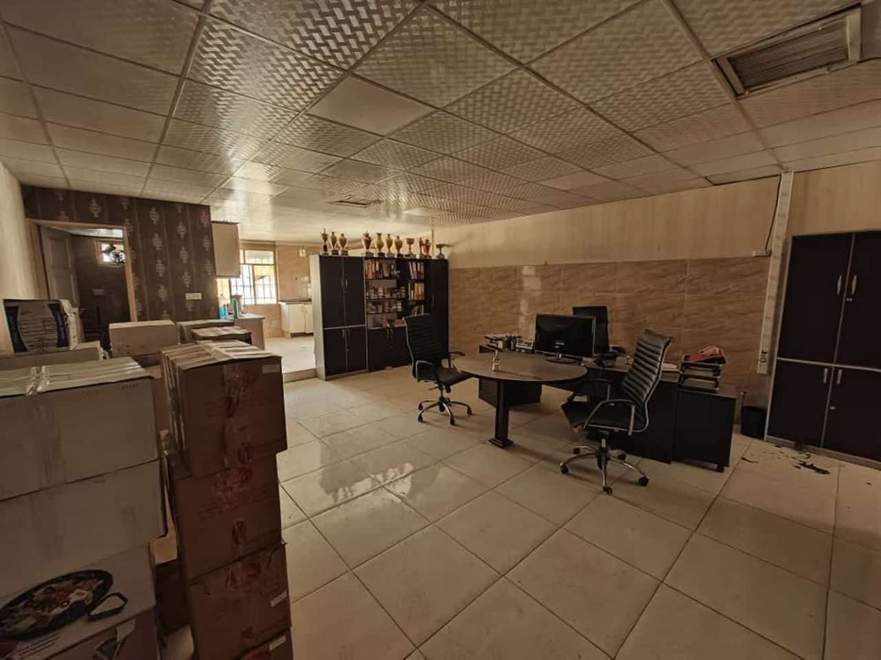 فروش سوله  غذایی در عباس اباد 1520 متر _ املاک صنعت سوله