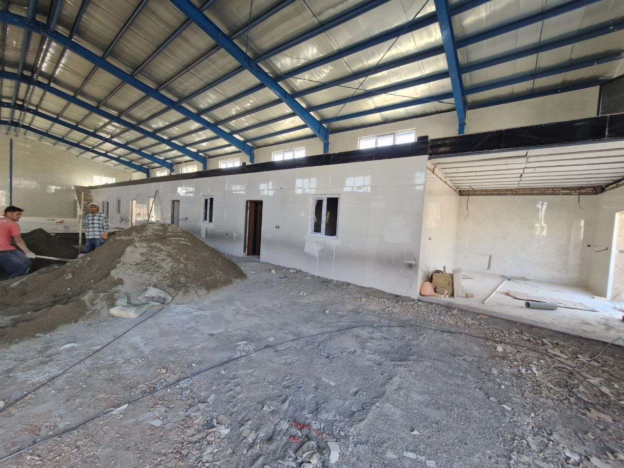 اجاره سوله در شهرک صنعتی خوارزمی با زون غذایی 1700 متر _ املاک صنعت سوله