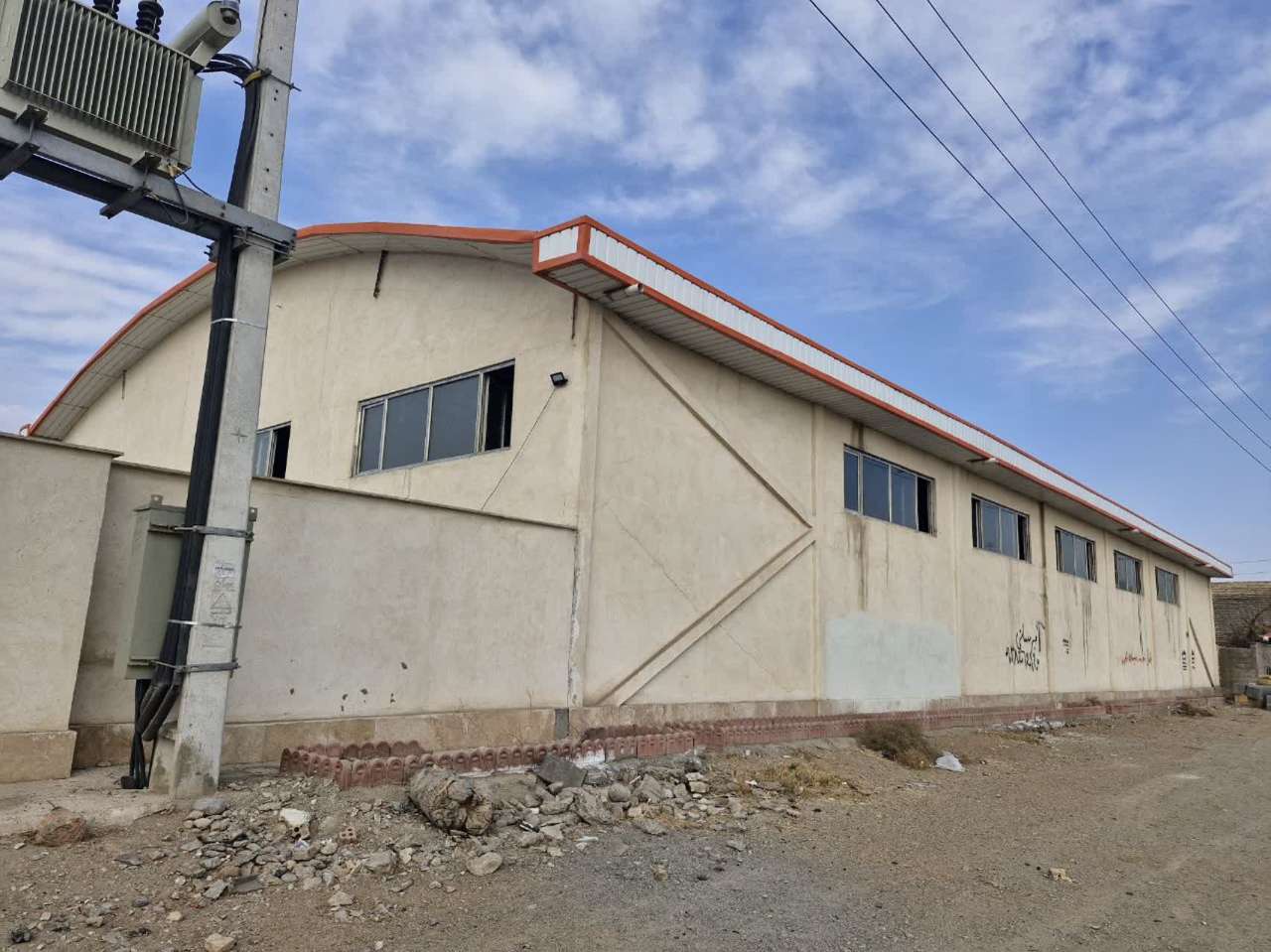 اجاره سوله کارگاهی روبه‌روی شهرک صنعتی خوارزمی _ املاک صنعت سوله
