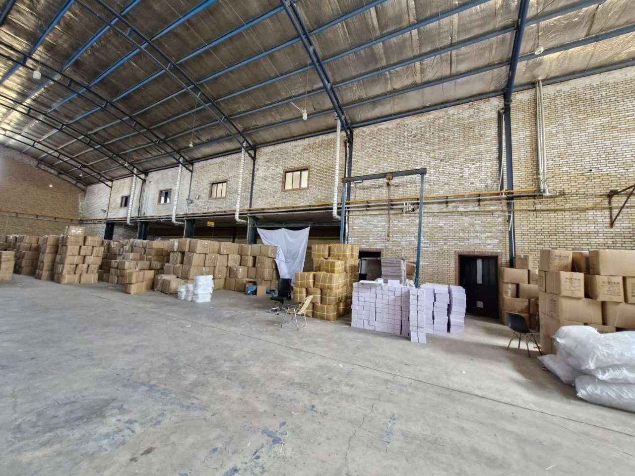 فروش سوله فلزی در خوارزمی3410 متر _ املاک صنعت سوله