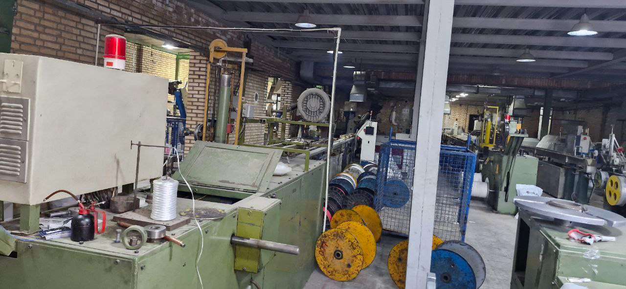 فروش سوله تولید سیم و کابل با تجهیزات کامل - شهرک صنعتی عباس‌آباد _ املاک صنعت سوله