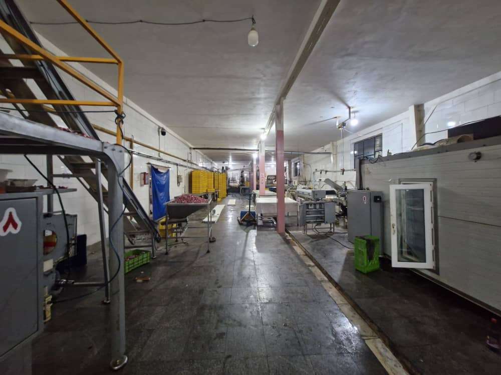 فروش سوله در شهرک صنعتی عباس آباد با زون غذایی _ املاک صنعت سوله