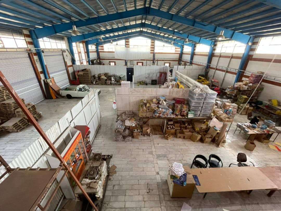 فروش کارخانه تولید پلاستیک با پروانه معتبر - شهرک صنعتی عباس‌آباد 1040 متر _ املاک صنعت سوله