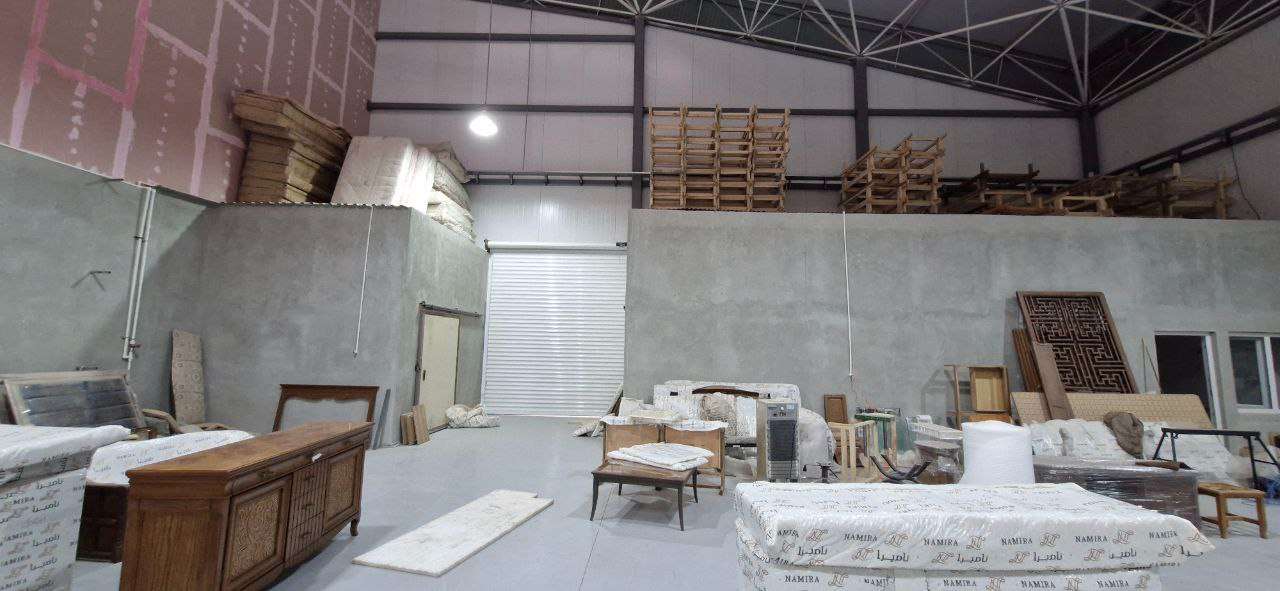 فروش سوله سلولزی با سند رسمی و ظرفیت استثنایی - شهرک صنعتی شنزار 7000 متر _ املاک صنعت سوله