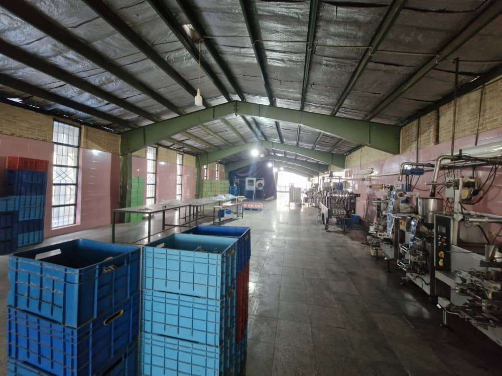 فروش سوله در شهرک صنعتی عباس آباد با زون غذایی _ املاک صنعت سوله