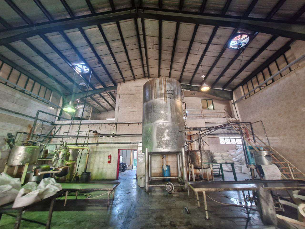 اجاره سوله در شهرک صنعتی عباس آباد زون غذایی 4000متر _ املاک صنعت سوله