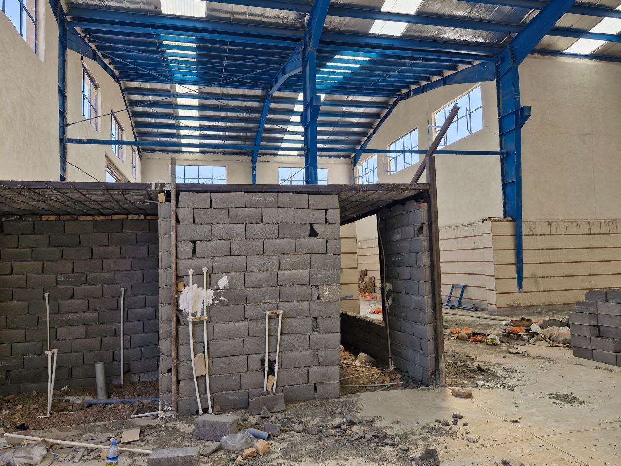 اجاره سوله صنعتی با جواز فلزی - شهرک صنعتی خوارزمی 2000 متر _ املاک صنعت سوله