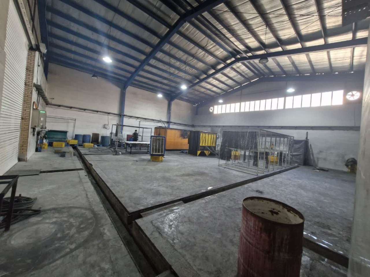 اجاره سوله با زون فلزی شهرک صنعتی پایتخت _ املاک صنعت سوله