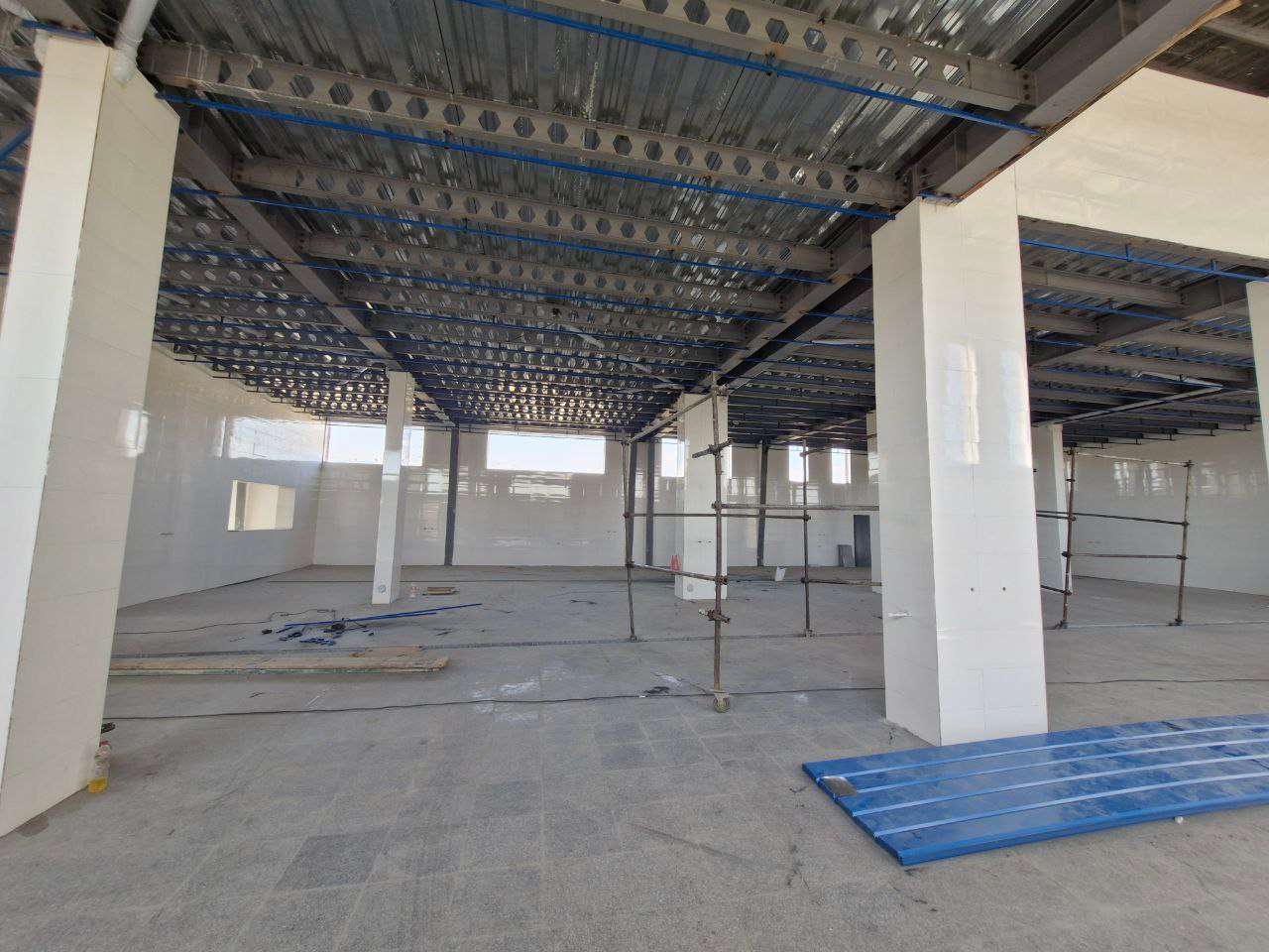 فروش کارخانه بسته‌بندی حبوبات نوساز - شهرک صنعتی خوارزمی 1400 متر _ املاک صنعت سوله