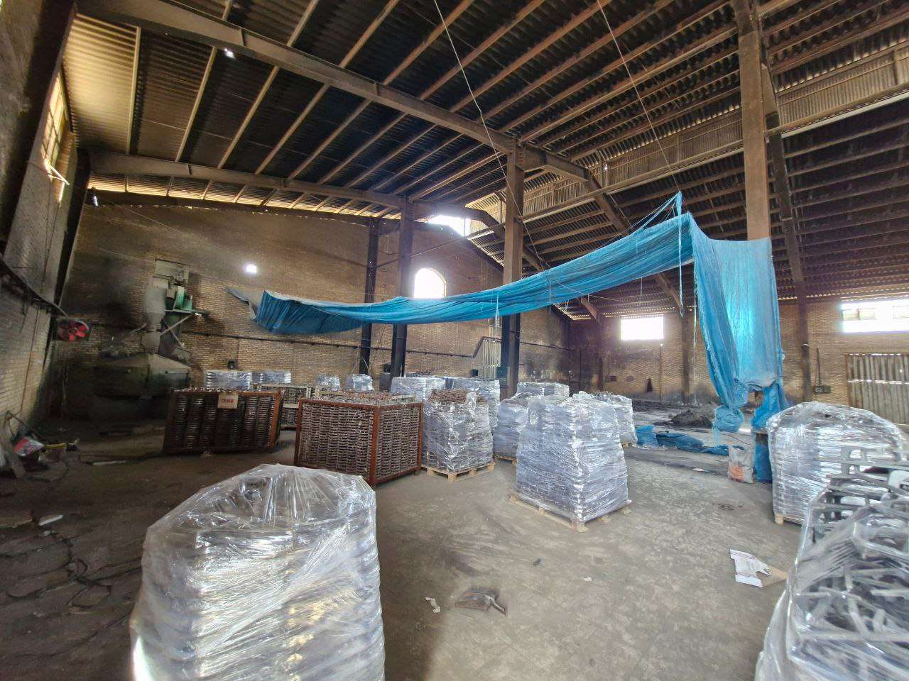 اجاره سوله فلزی در پایتخت 1230 متر _ املاک صنعت سوله