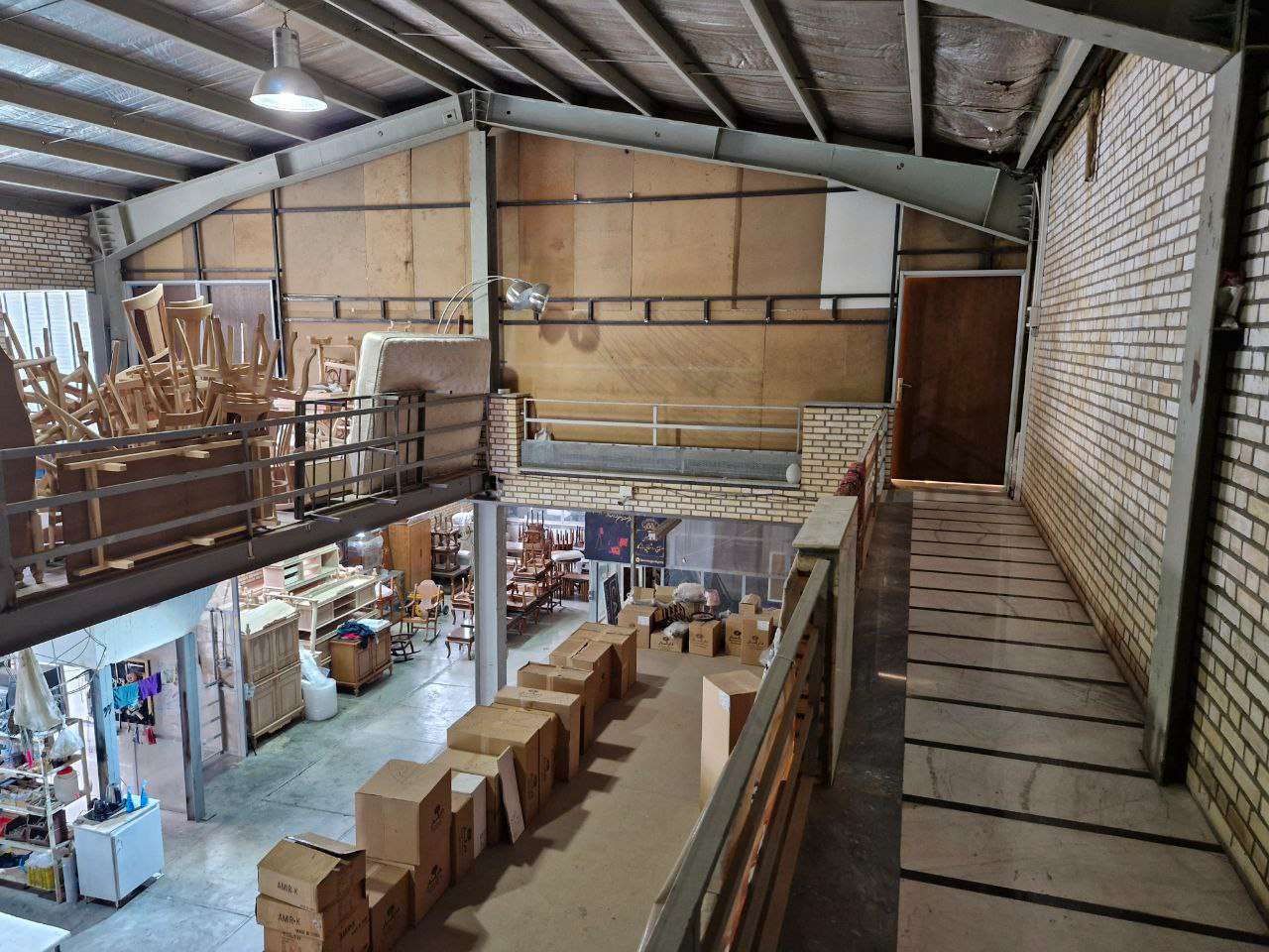 اجاره سوله صنعتی با پروانه بهره‌برداری - شهرک صنعتی عباس‌آباد800 متر _ املاک صنعت سوله