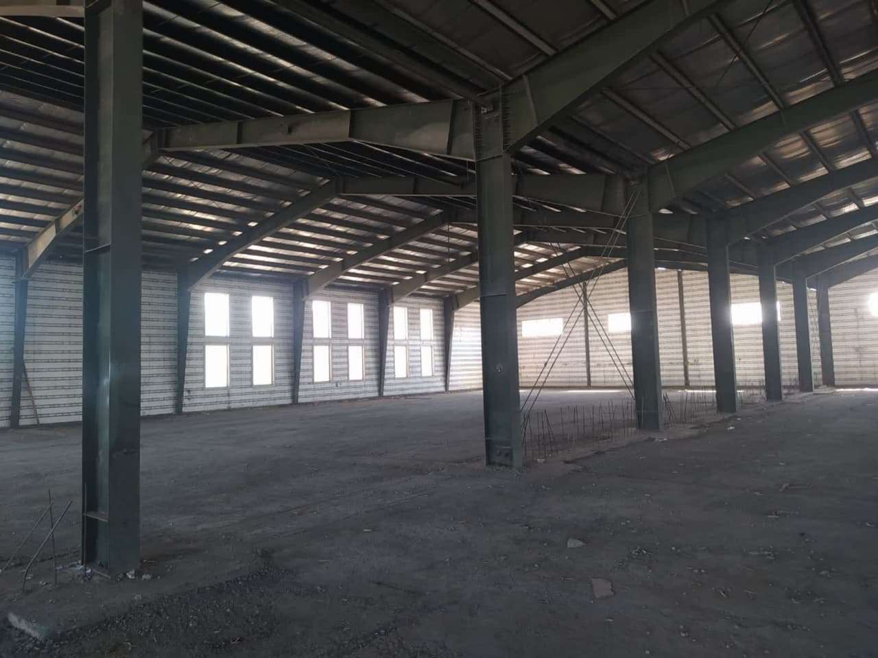 اجاره سوله صنعتی با جواز فلزی - شهرک صنعتی خوارزمی 3000 متر _ املاک صنعت سوله