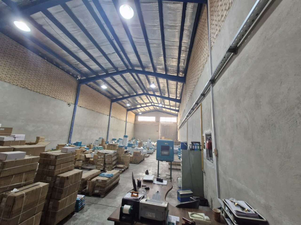 اجاره سوله با زون فلزی شهرک صنعتی پایتخت _ املاک صنعت سوله